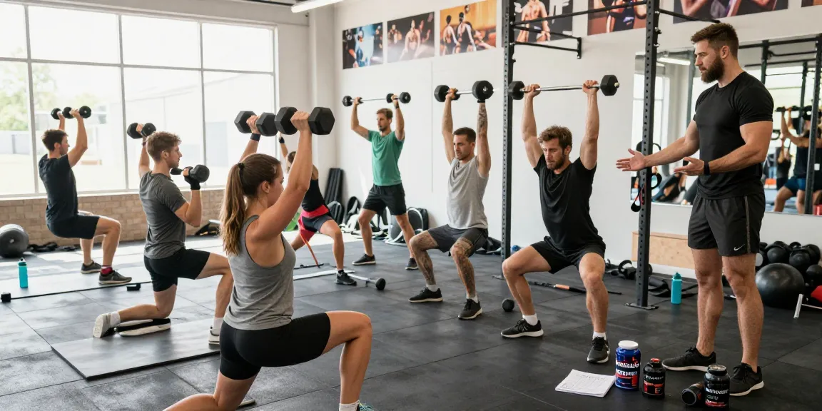 Anabolika Shop Deutschland: Fitnessszene mit Athleten, die sicher und effektiv trainieren.